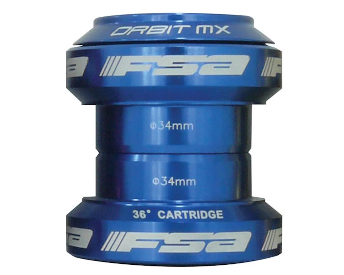 Full Speed Ahead Orbit MX Threadless Headset (Blue) (1-1/8") (EC34/28.6) (EC34/30)